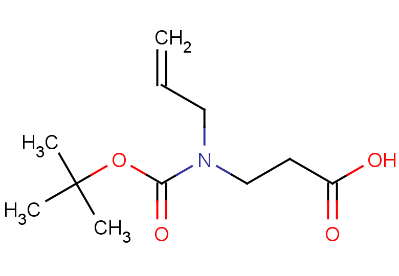 3-{[(tert-butoxy)carbonyl](prop-2-en-1-yl)amino}propanoic acid