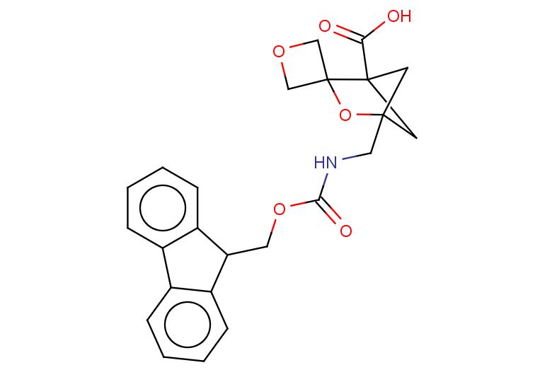 4-[({[(9H-fluoren-9-yl)methoxy]carbonyl}amino)methyl]-3-oxaspiro[bicyclo[2.1.1]hexane-2,3'-oxetane]-1-carboxylic acid