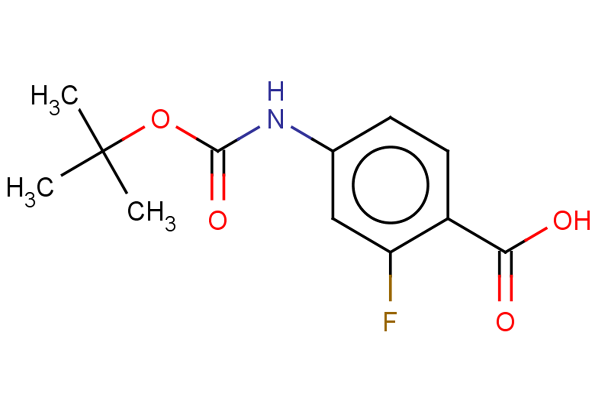 4-{[(tert-butoxy)carbonyl]amino}-2-fluorobenzoic acid