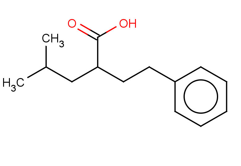 4-methyl-2-(2-phenylethyl)pentanoic acid