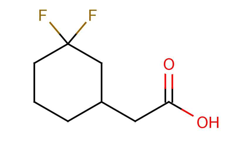2-(3,3-difluorocyclohexyl)acetic acid
