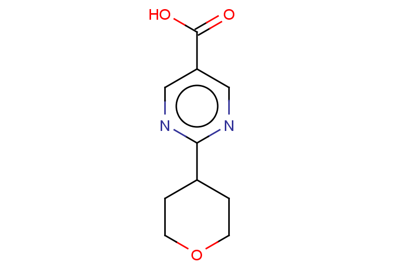 2-(oxan-4-yl)pyrimidine-5-carboxylic acid