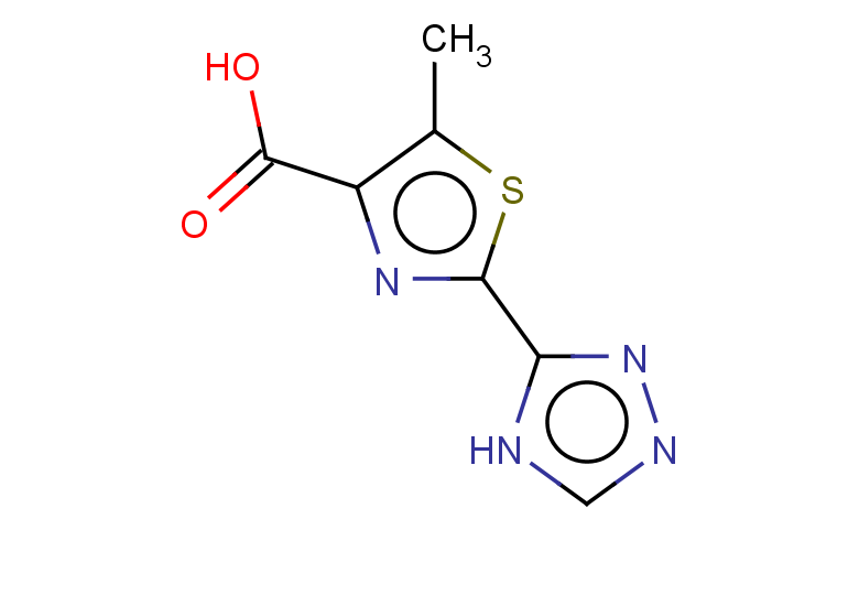 5-methyl-2-(4H-1,2,4-triazol-3-yl)-1,3-thiazole-4-carboxylic acid