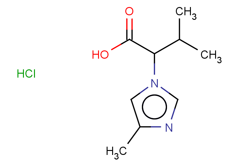 3-methyl-2-(4-methyl-1H-imidazol-1-yl)butanoic acid hydrochloride