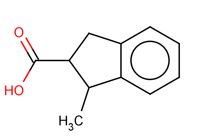 1-methyl-2,3-dihydro-1H-indene-2-carboxylic acid, Mixture of diastereomers