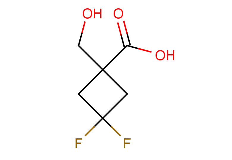 3,3-difluoro-1-(hydroxymethyl)cyclobutane-1-carboxylic acid