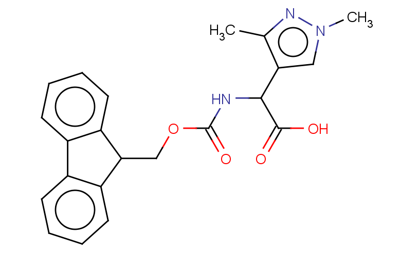 2-(1,3-dimethyl-1H-pyrazol-4-yl)-2-({[(9H-fluoren-9-yl)methoxy]carbonyl}amino)acetic acid