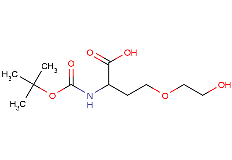 2-{[(tert-butoxy)carbonyl]amino}-4-(2-hydroxyethoxy)butanoic acid
