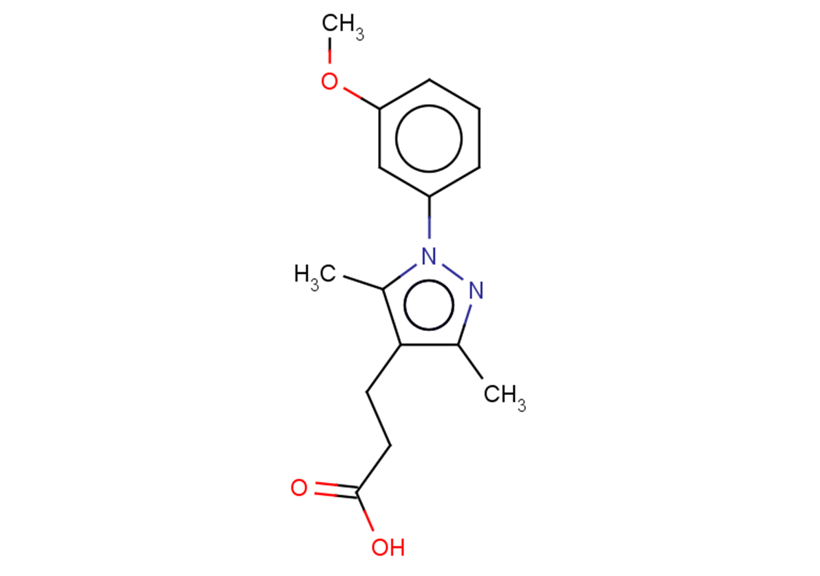 3-[1-(3-methoxyphenyl)-3,5-dimethyl-1H-pyrazol-4-yl]propanoic acid