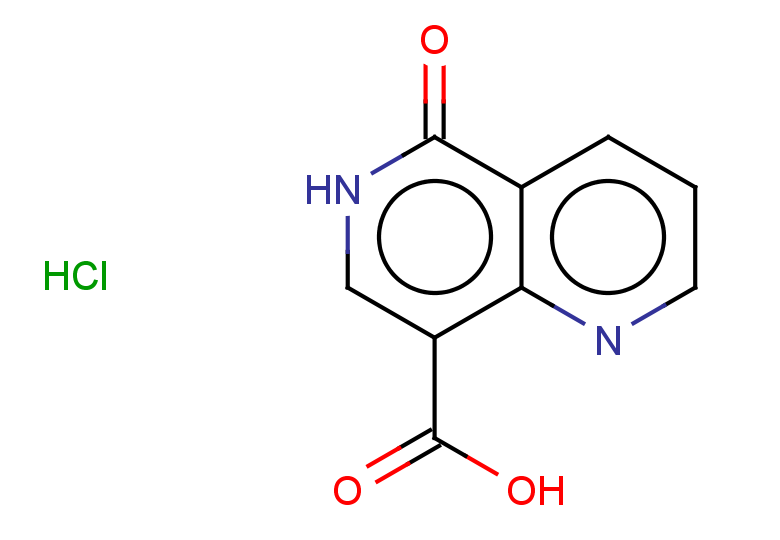 5-oxo-5,6-dihydro-1,6-naphthyridine-8-carboxylic acid hydrochloride