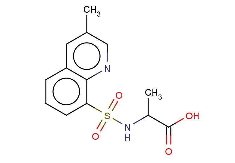 2-(3-methylquinoline-8-sulfonamido)propanoic acid