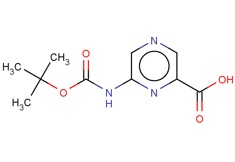 6-{[(tert-butoxy)carbonyl]amino}pyrazine-2-carboxylic acid