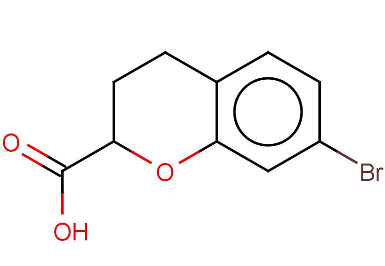 7-bromo-3,4-dihydro-2H-1-benzopyran-2-carboxylic acid