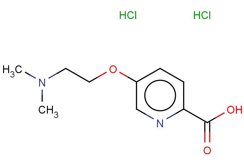 5-[2-(dimethylamino)ethoxy]pyridine-2-carboxylic acid dihydrochloride