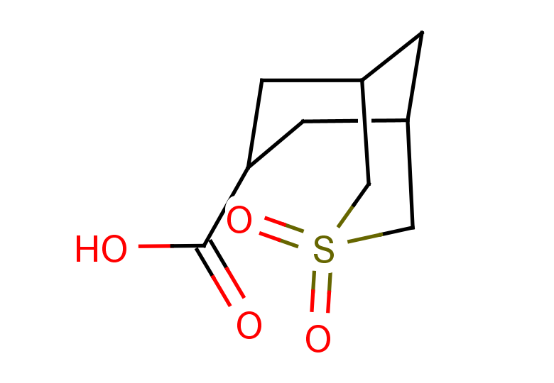 3,3-dioxo-3lambda6-thiabicyclo[3.3.1]nonane-7-carboxylic acid