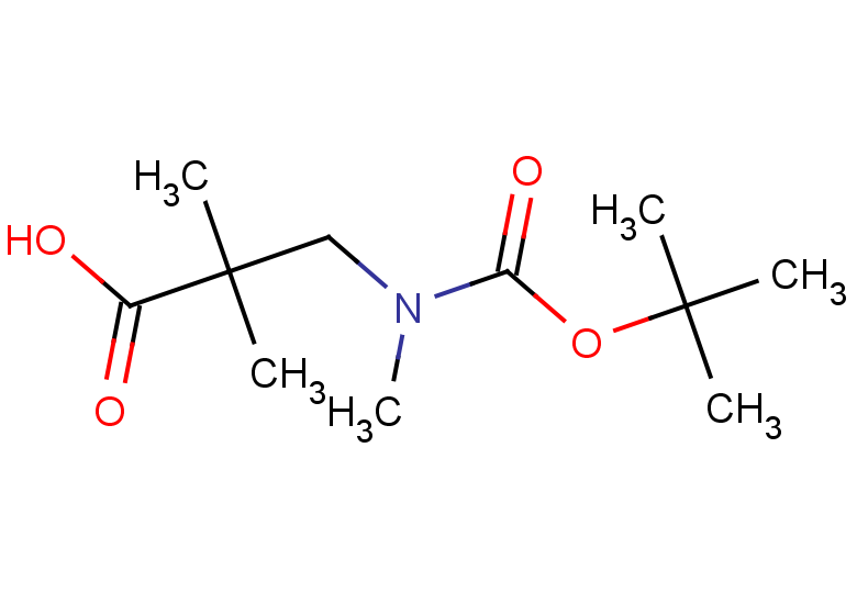 3-{[(tert-butoxy)carbonyl](methyl)amino}-2,2-dimethylpropanoic acid