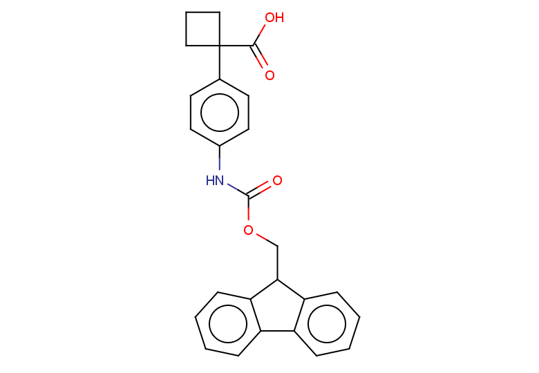 1-[4-({[(9H-fluoren-9-yl)methoxy]carbonyl}amino)phenyl]cyclobutane-1-carboxylic acid