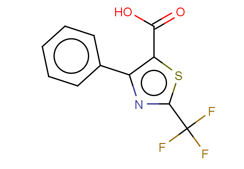 4-phenyl-2-(trifluoromethyl)-1,3-thiazole-5-carboxylic acid