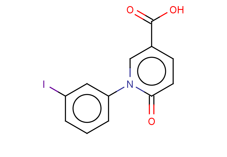 1-(3-iodophenyl)-6-oxo-1,6-dihydropyridine-3-carboxylic acid