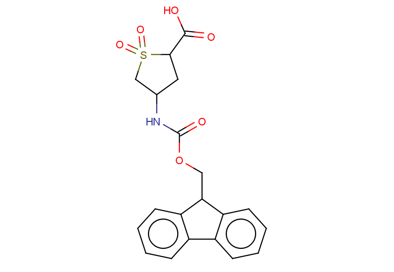 4-({[(9H-fluoren-9-yl)methoxy]carbonyl}amino)-1,1-dioxo-1lambda6-thiolane-2-carboxylic acid