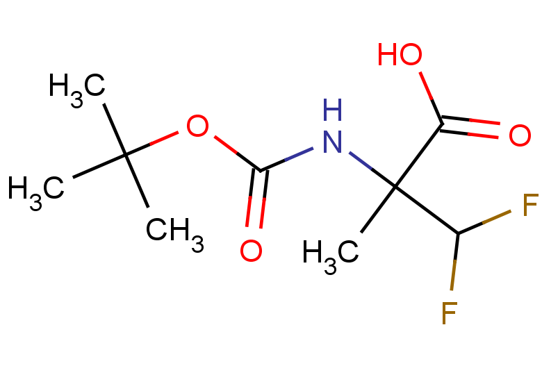 2-{[(tert-butoxy)carbonyl]amino}-3,3-difluoro-2-methylpropanoic acid