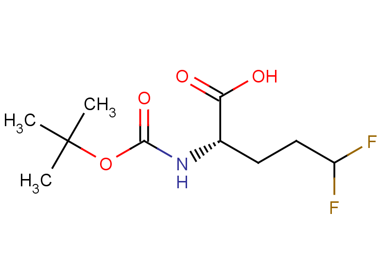 (2S)-2-{[(tert-butoxy)carbonyl]amino}-5,5-difluoropentanoic acid
