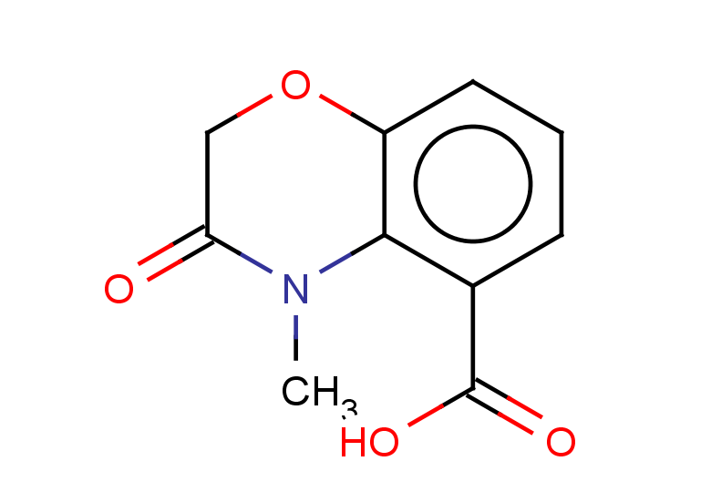 4-methyl-3-oxo-3,4-dihydro-2H-1,4-benzoxazine-5-carboxylic acid