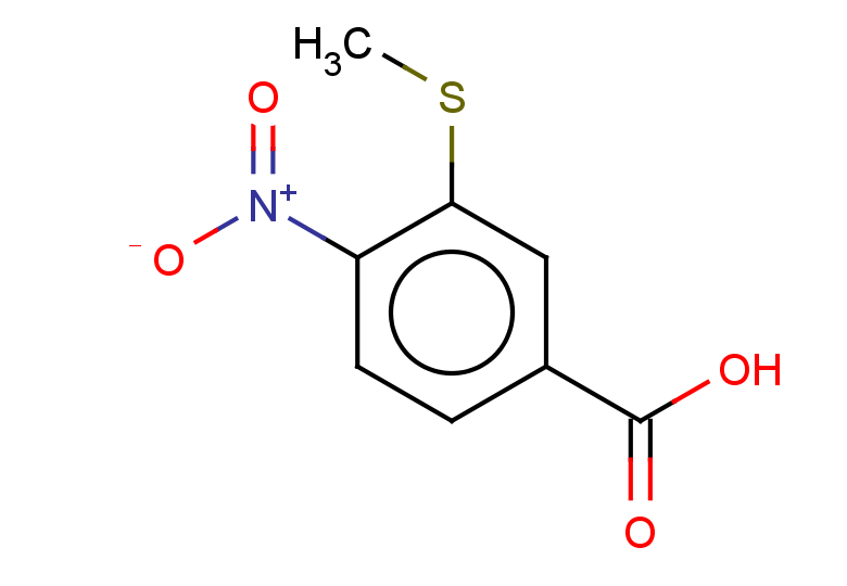 3-(methylsulfanyl)-4-nitrobenzoic acid