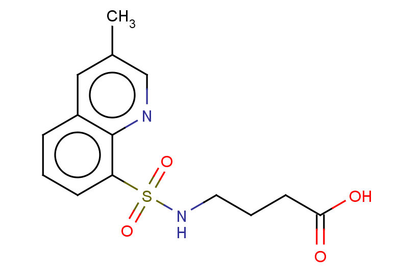4-(3-methylquinoline-8-sulfonamido)butanoic acid