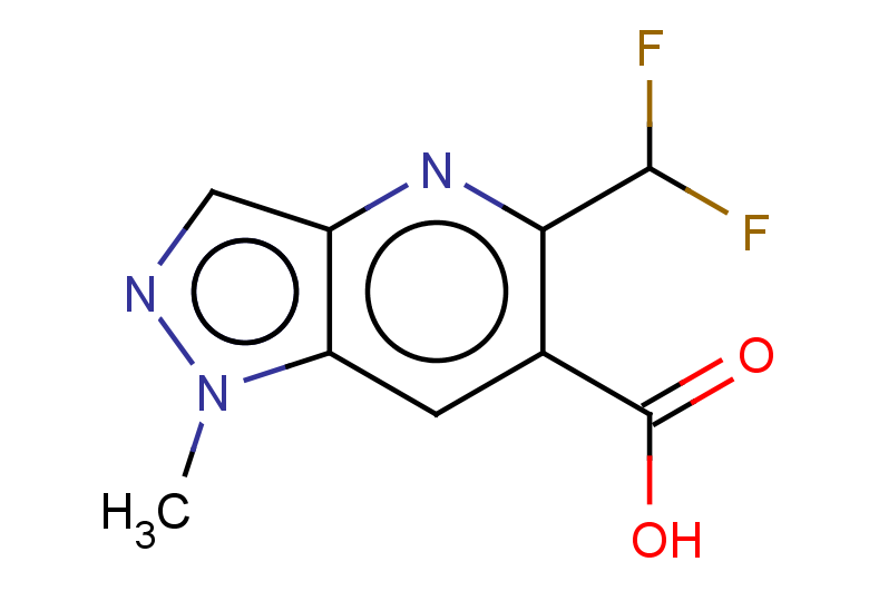 5-(difluoromethyl)-1-methyl-1H-pyrazolo[4,3-b]pyridine-6-carboxylic acid
