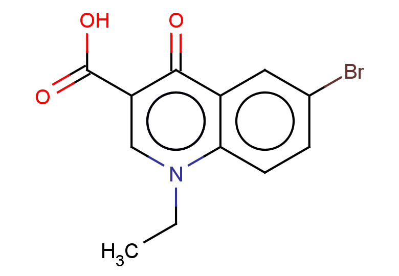 6-bromo-1-ethyl-4-oxo-1,4-dihydroquinoline-3-carboxylic acid