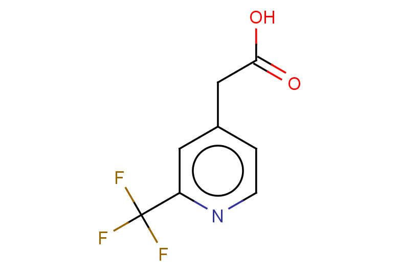 2-[2-(trifluoromethyl)pyridin-4-yl]acetic acid
