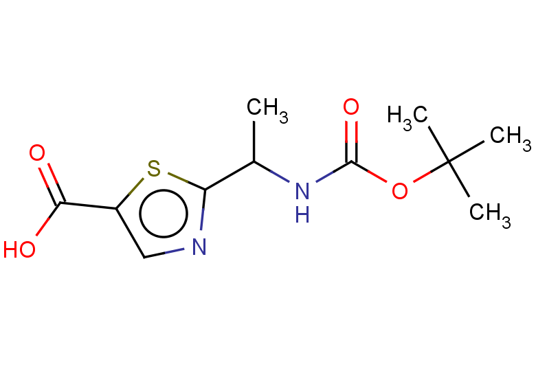 2-(1-{[(tert-butoxy)carbonyl]amino}ethyl)-1,3-thiazole-5-carboxylic acid