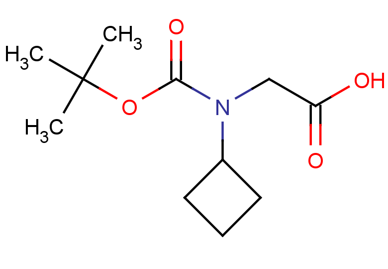 2-{[(tert-butoxy)carbonyl](cyclobutyl)amino}acetic acid