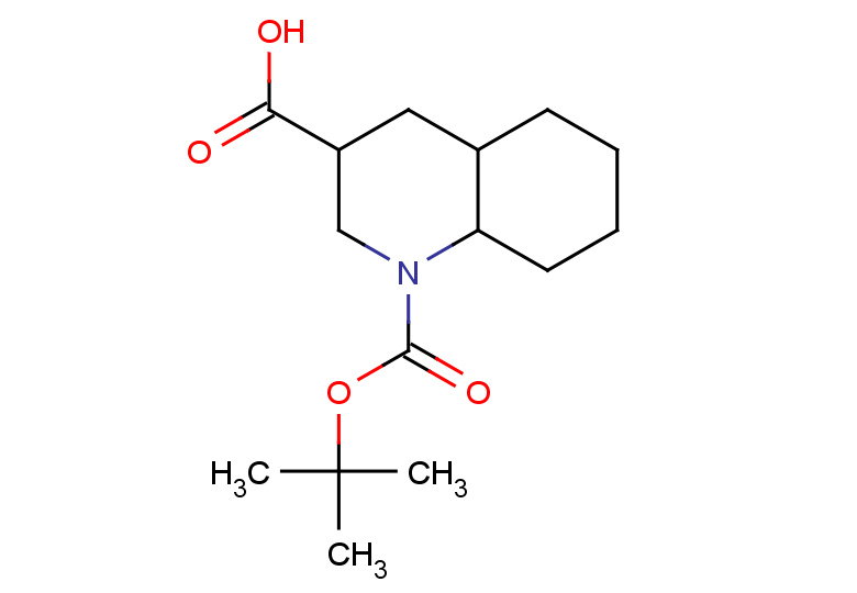 1-[(tert-butoxy)carbonyl]-decahydroquinoline-3-carboxylic acid, Mixture of diastereomers