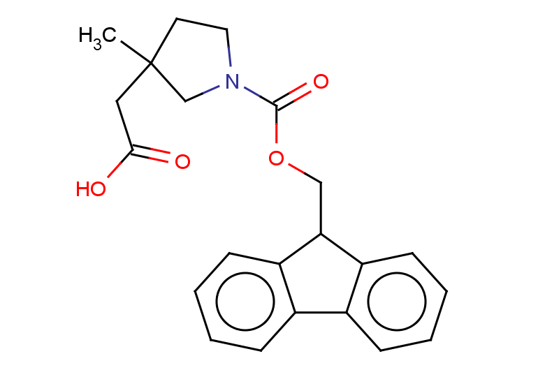 2-(1-{[(9H-fluoren-9-yl)methoxy]carbonyl}-3-methylpyrrolidin-3-yl)acetic acid