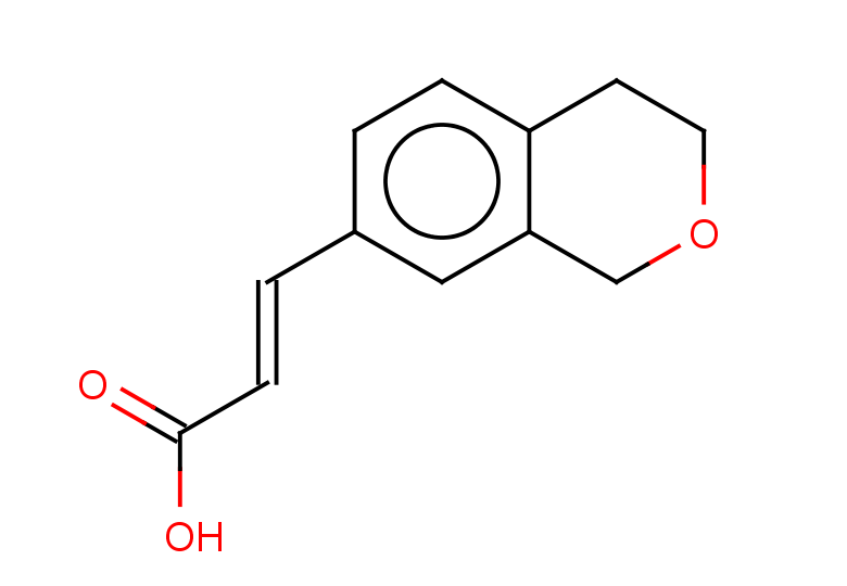 (2E)-3-(3,4-dihydro-1H-2-benzopyran-7-yl)prop-2-enoic acid