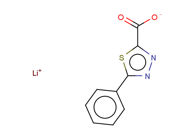 lithium 5-phenyl-1,3,4-thiadiazole-2-carboxylate