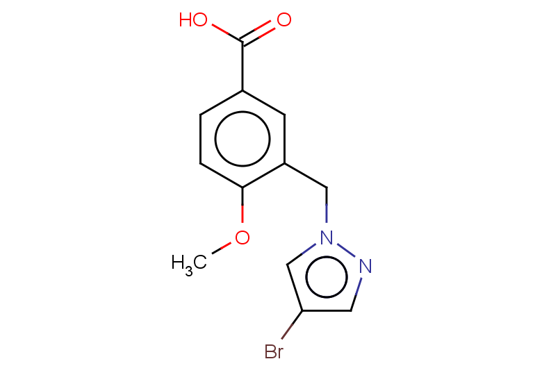 3-[(4-BROMO-1H-PYRAZOL-1-YL)METHYL]-4-METHOXYBENZOIC ACID