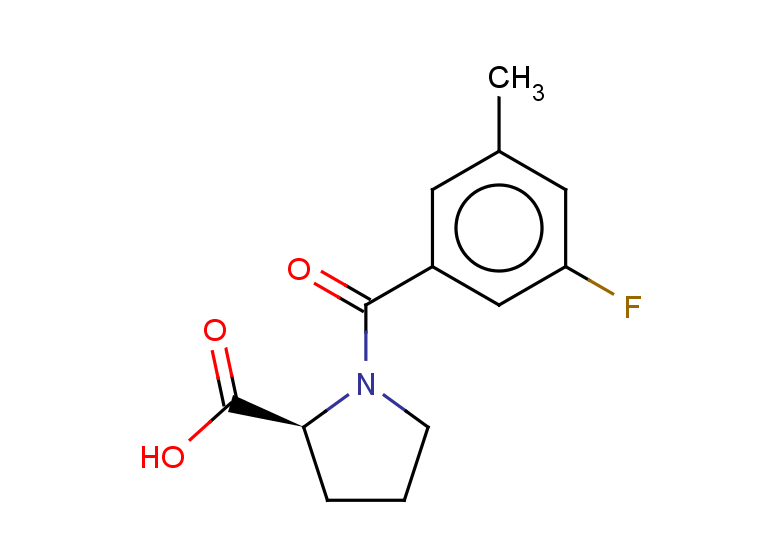 (2S)-1-(3-fluoro-5-methylbenzoyl)pyrrolidine-2-carboxylic acid