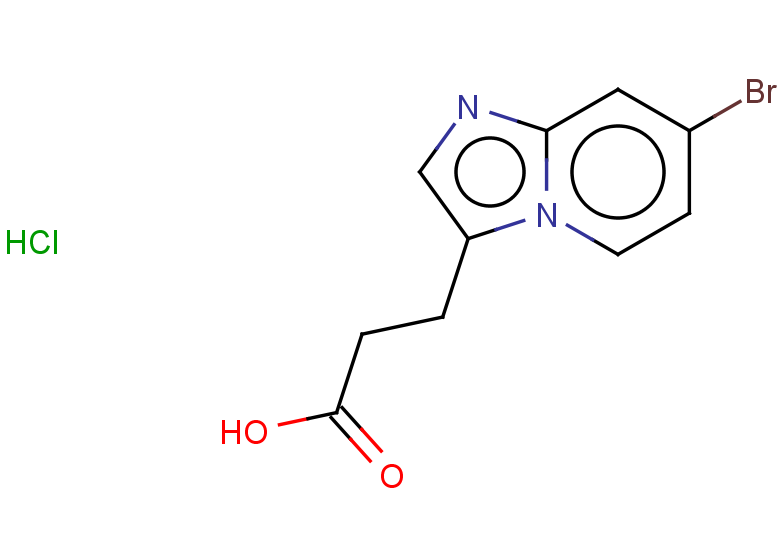3-{7-bromoimidazo[1,2-a]pyridin-3-yl}propanoic acid hydrochloride