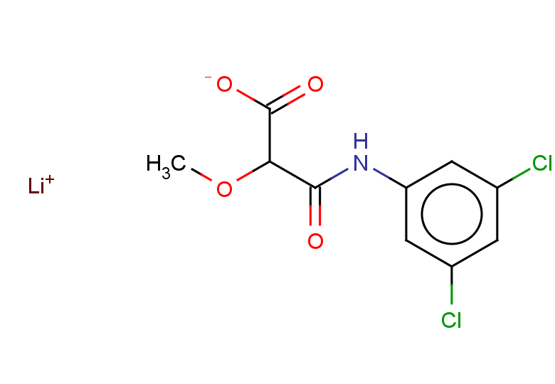 lithium 2-[(3,5-dichlorophenyl)carbamoyl]-2-methoxyacetate