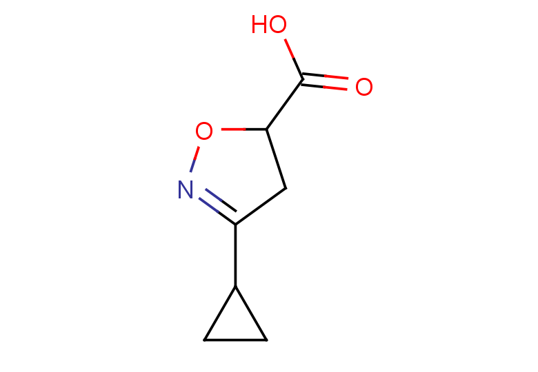 3-cyclopropyl-4,5-dihydro-1,2-oxazole-5-carboxylic acid