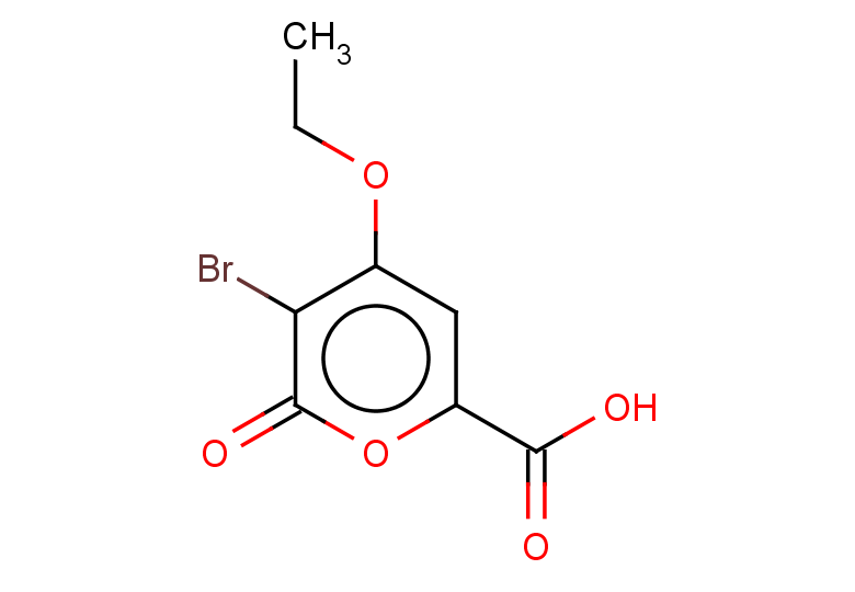 3-bromo-4-ethoxy-2-oxo-2H-pyran-6-carboxylic acid