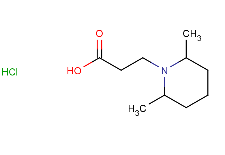 3-(2,6-dimethylpiperidin-1-yl)propanoic acid hydrochloride