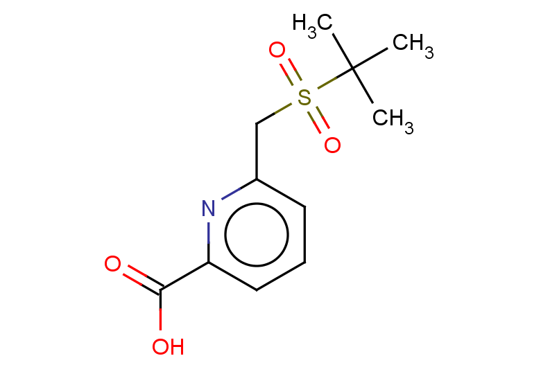 6-[(2-methylpropane-2-sulfonyl)methyl]pyridine-2-carboxylic acid
