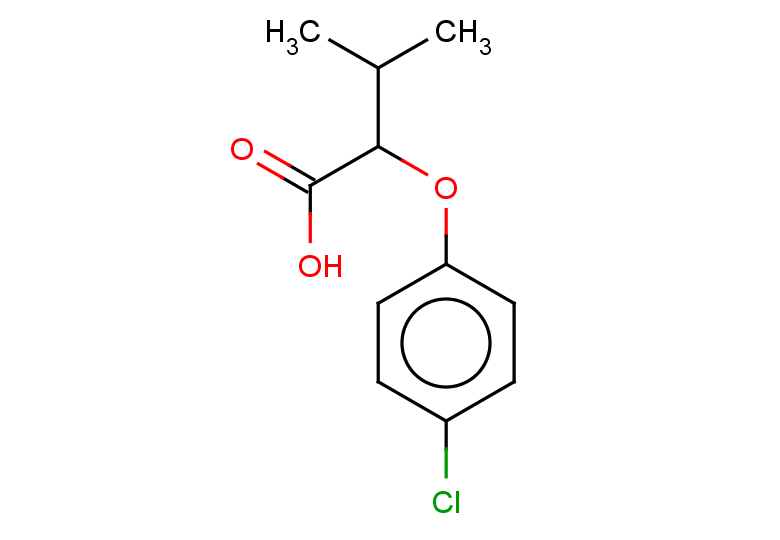 2-(4-chlorophenoxy)-3-methylbutanoic acid