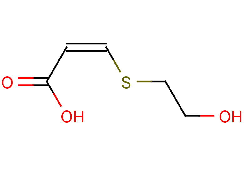 (2Z)-3-[(2-hydroxyethyl)sulfanyl]prop-2-enoic acid