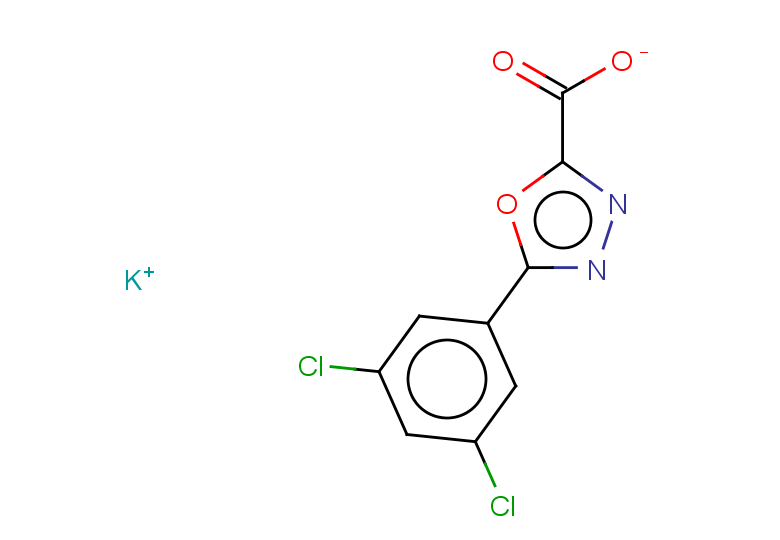potassium 5-(3,5-dichlorophenyl)-1,3,4-oxadiazole-2-carboxylate