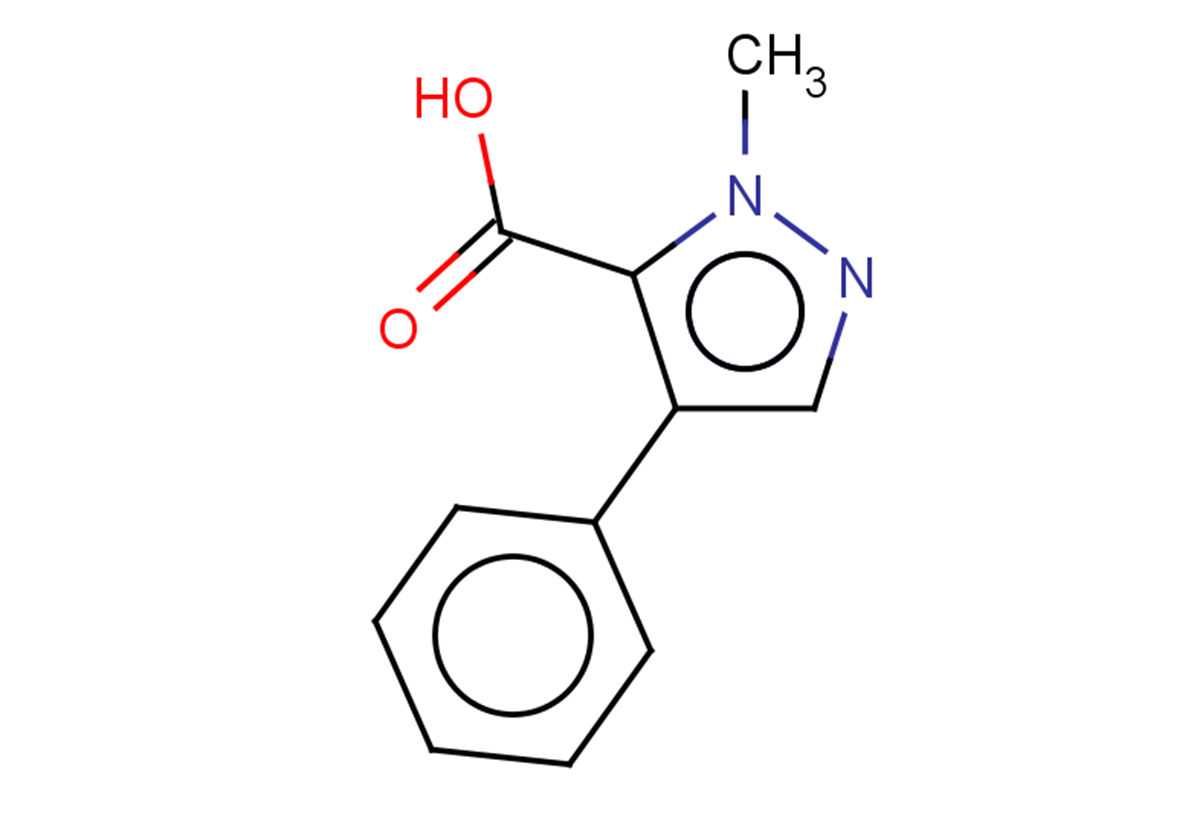 1-methyl-4-phenyl-1H-pyrazole-5-carboxylic acid